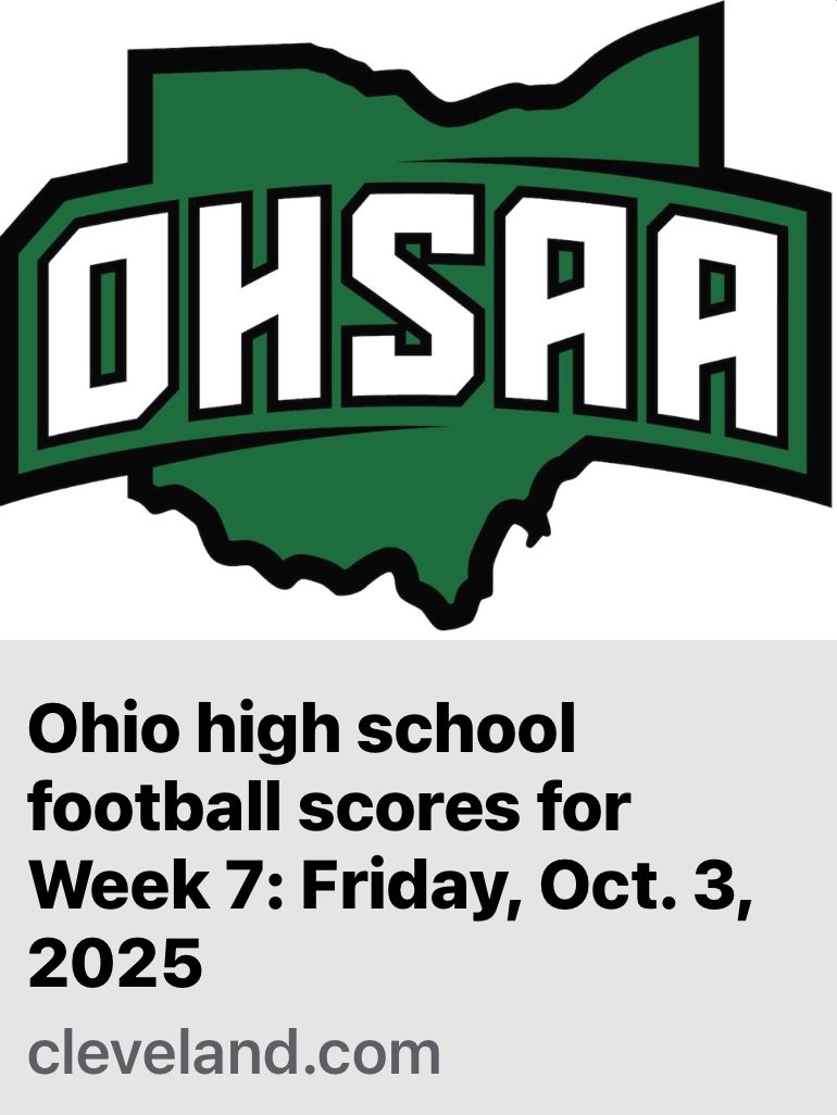 2025 10 03 Cleveland Com Football OSHAA Article Photo